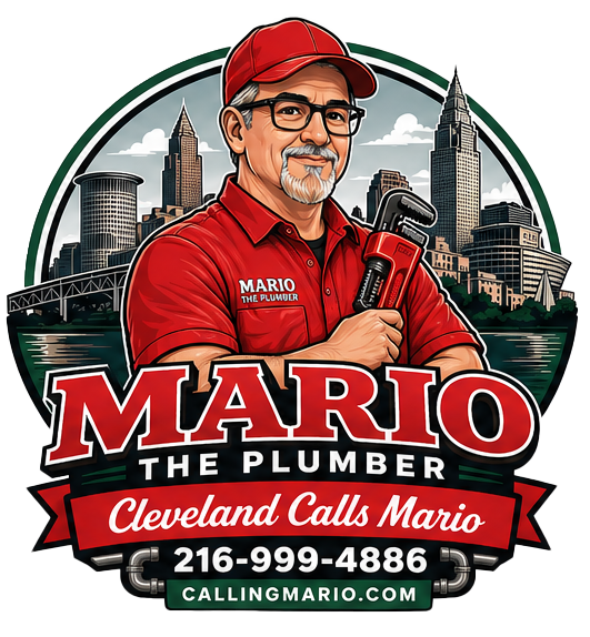 Cleveland Calls Mario the Plumber for attentive, professional and affordable plumbing service.